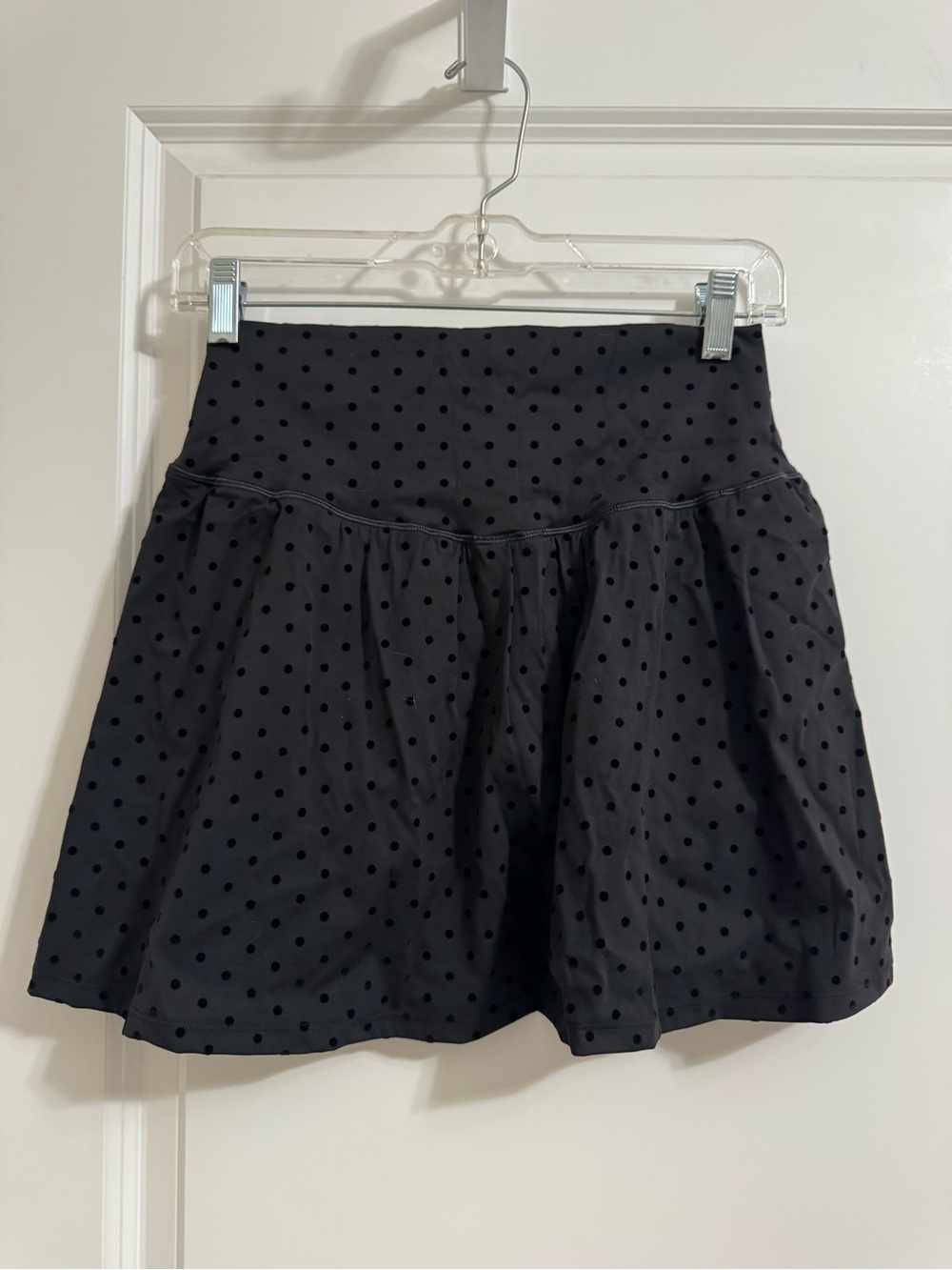 Women's Black Polka Dot Skirt